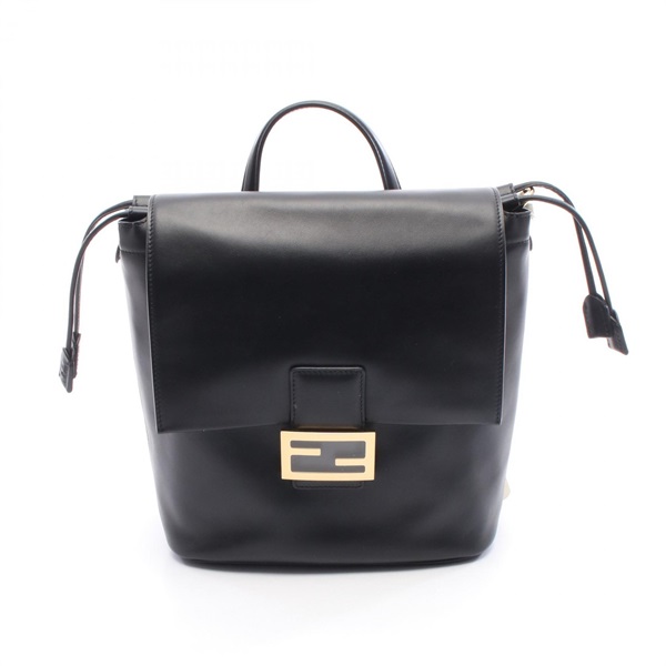 FENDI Backpack 8BZ057AYJ1F0KUR leather Black NEW Women