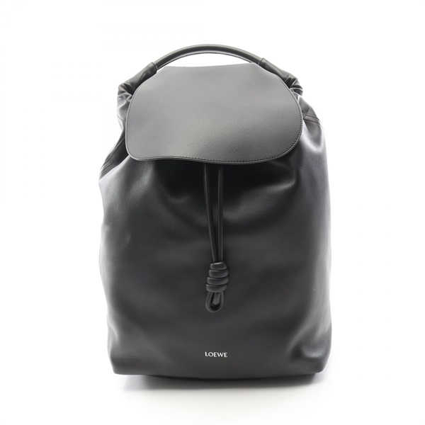 LOEWE flamenco Rucksack Backpack B411FLKX011100 leather Black NEW mens