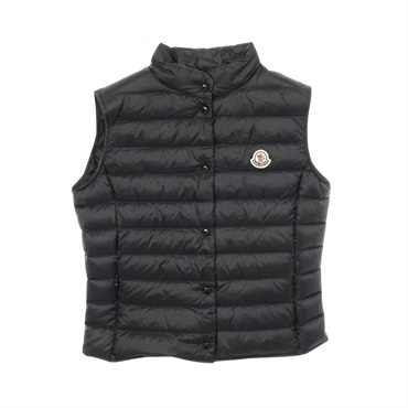 MONCLER LIANE Down vest jacket #3 L10931A102005304899 Nylon Black NEW Women