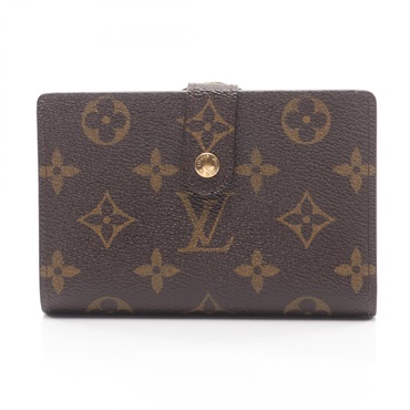 LOUIS VUITTON Portefeuille viennois wallet M61663 Monogram canvas Brown Used LV