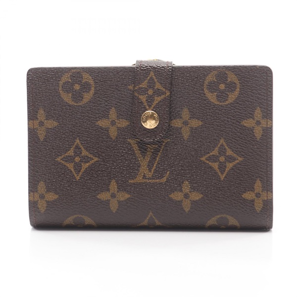 LOUIS VUITTON Portefeuille viennois wallet M61663 Monogram canvas Brown Used LV