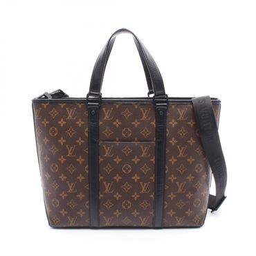 LOUIS VUITTON Weekend Tote PM Tote shoulder crossbody Bag M45734 canvas leather