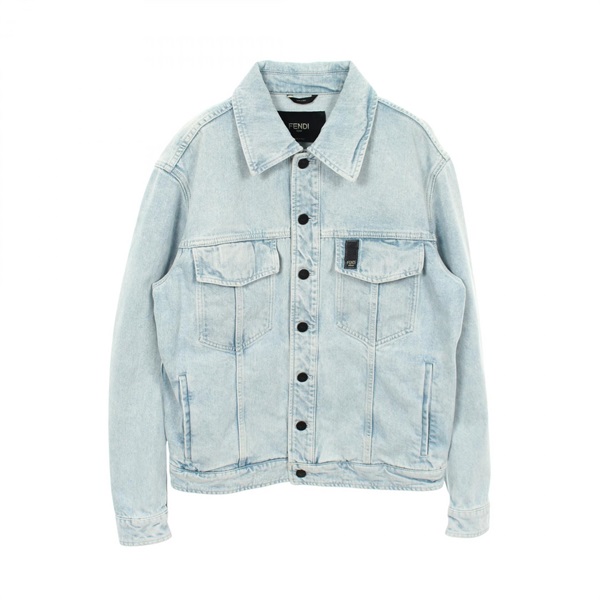 FENDI Denim Jacket FW1027AIEU cotton Blue #46 Used mens