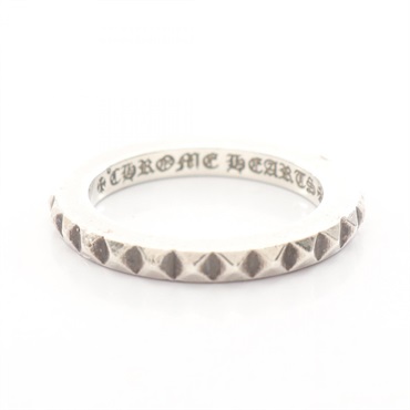 CHROME HEARTS TFP PNK BIG Ring Silver925 Used mens US size 8