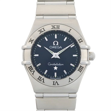 OMEGA Constellation Mini Wrist Watch 1562.40 Quartz Stainless Steel Used Women