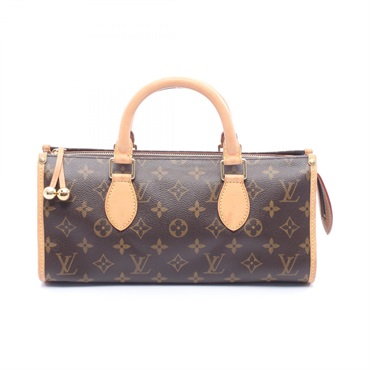 LOUIS VUITTON Popincourt Top handle Handbag M40009 Monogram canvas leather Used