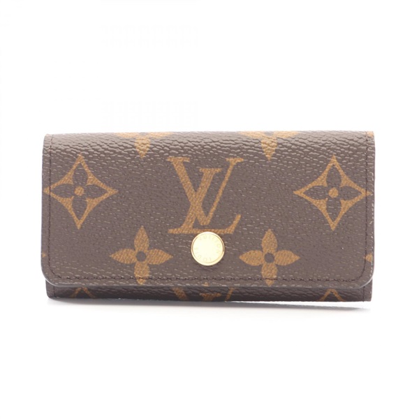 LOUIS VUITTON Multicles 4 rings Key Holder Case M69517 Monogram canvas Women LV