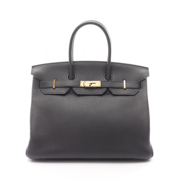 HERMES Birkin 35 Handbag Togo leather Black GHW Used Women C