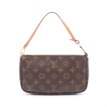 LOUIS VUITTON Pochette Accessoires Handbag Pouch M51980 Monogram canvas Used LV