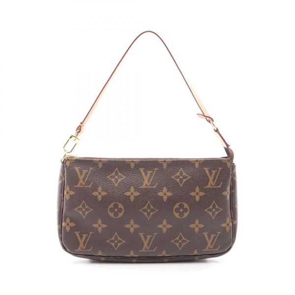 LOUIS VUITTON Pochette Accessoires Handbag M51980 Monogram canvas leather Used