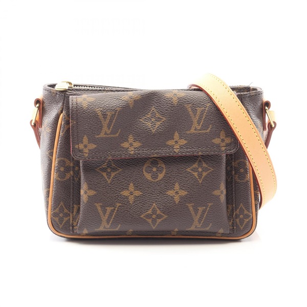LOUIS VUITTON Viva cite PM Shoulder Bag M51165 Monogram canvas leather Used LV