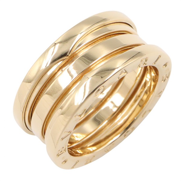 BVLGARI B-zero1 3 Bands Ring 18KYG Yellow Gold Used Women US size #5 #50