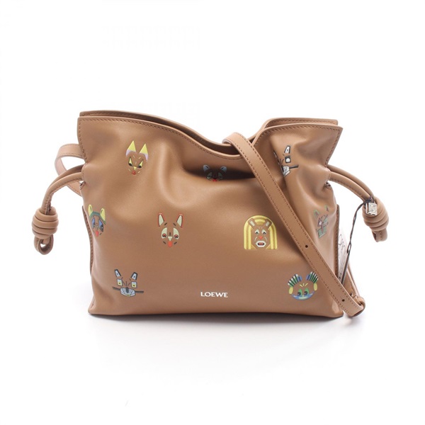 LOEWE Futurist Cat Flamenco Mini Shoulder Bag A411FC2XAC leather Brown NEW Women