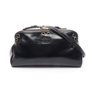 Miu Miu Shoulder Bag 5BF129OOO2IEOF0002 leather Black NEW Women