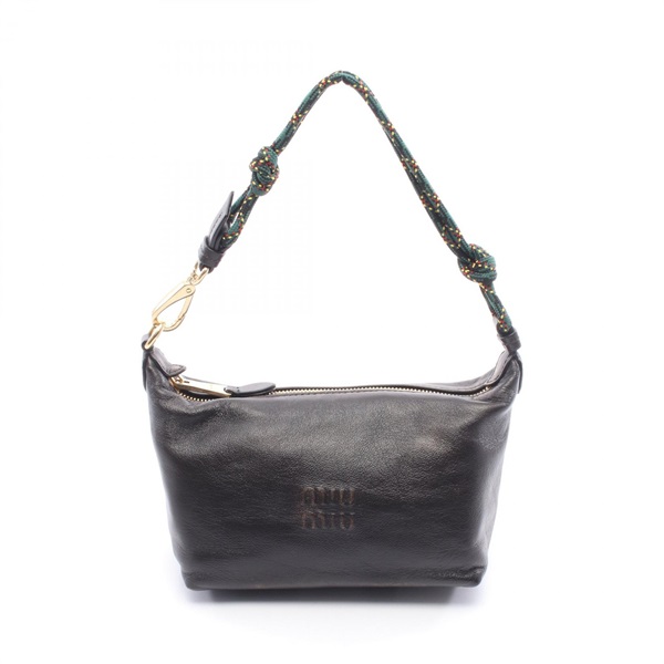 Miu Miu mini Handbag 5NE8412IFOF0NTG leather Black Brown NEW Women