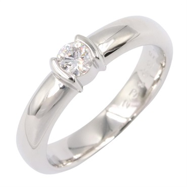 TIFFANY＆CO Diamond Ring Pt950 Platinum Used Women US size 5.75