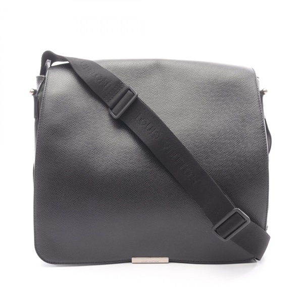 LOUIS VUITTON Viktor Shoulder messenger crossbody Bag M30142 Taiga Ardoise Used