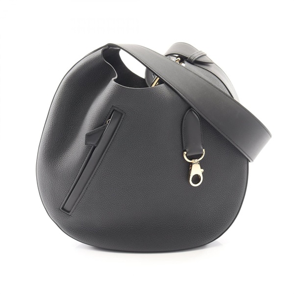 HERMES Arcon Shoulder Bag W Swift leather Black Used Women GHW