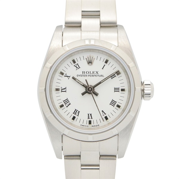 ROLEX Oyster Perpetual D Wrist Watch 76030 Automatic winding SS Used Women