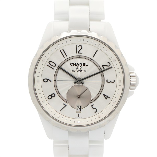 CHANEL J12-365 Wrist Watch H3837 Automatic winding ceramic White Used mens CC