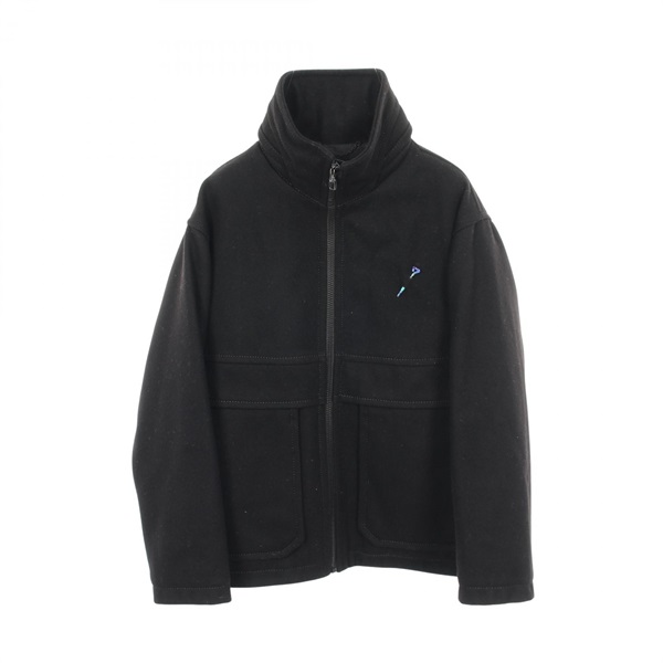 LOUIS VUITTON LVM Business Blouson Brooch #44 RM212M DD0 HLB10W wool Used LV