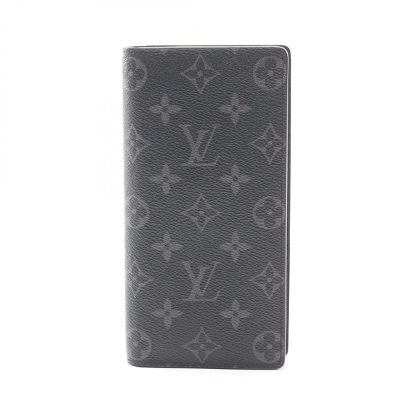 LOUIS VUITTON Portefeuille Brazza Bifold purse wallet M61697 Monogram eclipse BK