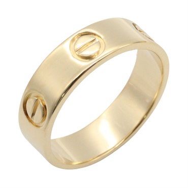 CARTIER Love Ring 18KYG Yellow Gold Used Unisex US size 7.25 #55