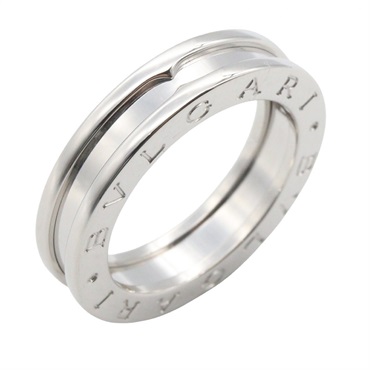 BVLGARI B-zero1 Ring 18KWG White Gold #52 Used Unisex US Size 6