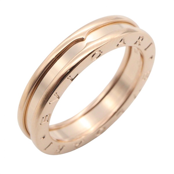 BVLGARI B-zero1 1 band Ring 18KRG Pink Rose Gold #60 Used Unisex US Size 9.25