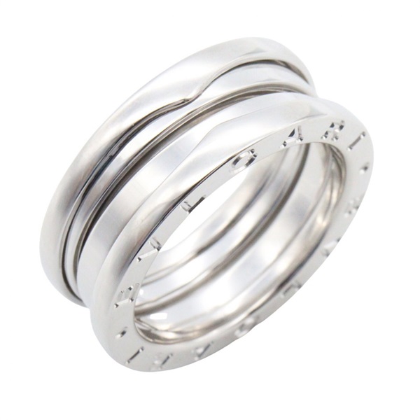 BVLGARI B-zero1 3 bands Ring 18KWG White Gold #53 Used Unisex US Size 6.25