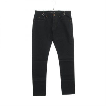 SAINT LAURENT PARIS straight Denim pants #30 jeans 597052 cotton Black Used mens