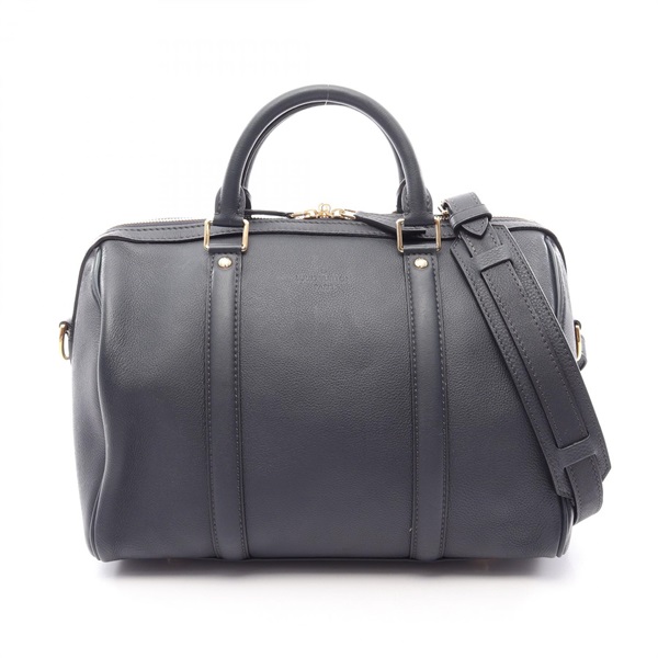 LOUIS VUITTON SC Bag PM shoulder Handbag M94342 Parnasea leather Navy Used Women