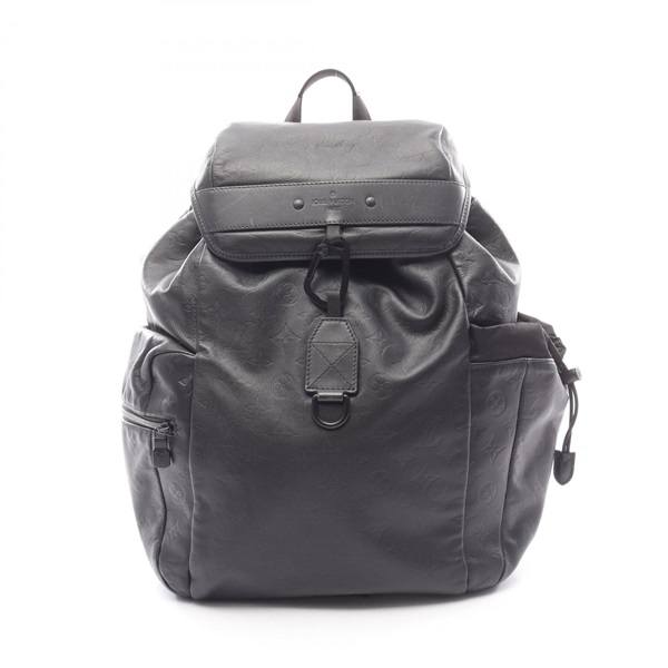 LOUIS VUITTON Discovery Backpack Rucksack M43680 Monogram Shadow leather Used LV