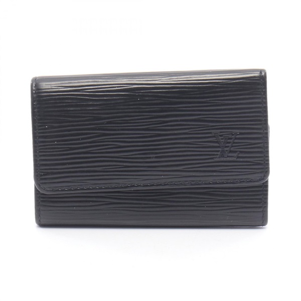 LOUIS VUITTON Multicles 6 Key Holder Case M63812 Epi leather Black Used Women LV
