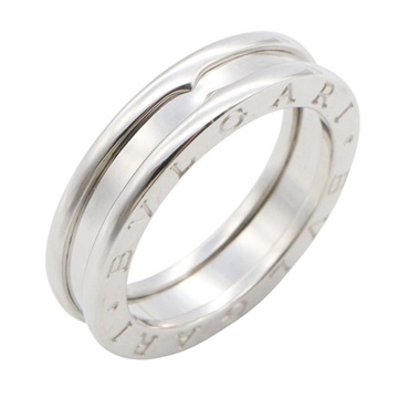 BVLGARI B-zero1 1 band Ring 18KWG White Gold #52 Used Unisex US Size 6