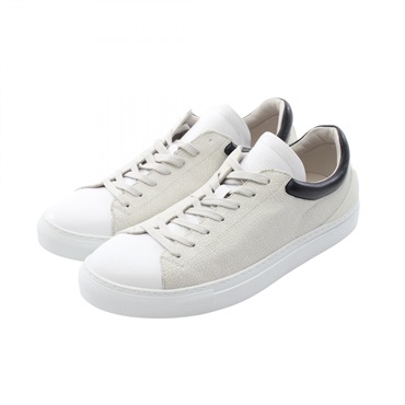 Emporio Armani sneakers leather White Black #8 Used mens