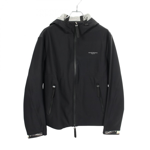 Emporio Armani Back print jacket Mountain Hoodie 3G1BR2 polyester #50 Used mens