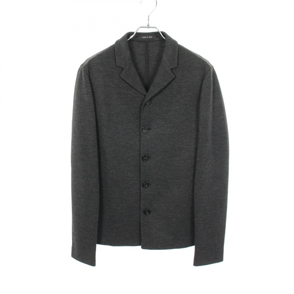 Emporio Armani tailored jacket P1G810 P1097 wool acrylic Gray #48 Used mens