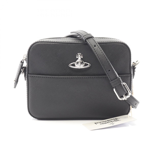 Vivienne Westwood CAMERA crossbody Shoulder Bag 48020008UL008VN401 black new