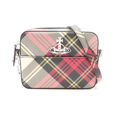 Vivienne Westwood TARTAN CAMERA crossbody Shoulder Bag 4304006YS0012O101 new