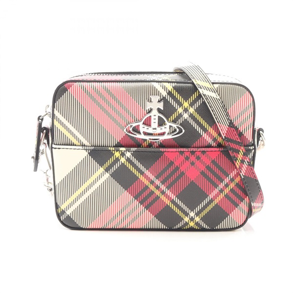 Vivienne Westwood TARTAN CAMERA crossbody Shoulder Bag 4304006YS0012O101 new