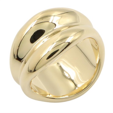 TIFFANY＆CO Ring 18KYG Yellow Gold Used Women US size #4