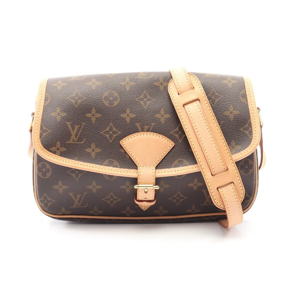 LOUIS VUITTON Sologne Crossbody Shoulder Bag M42250 Monogram Brown Used Women LV