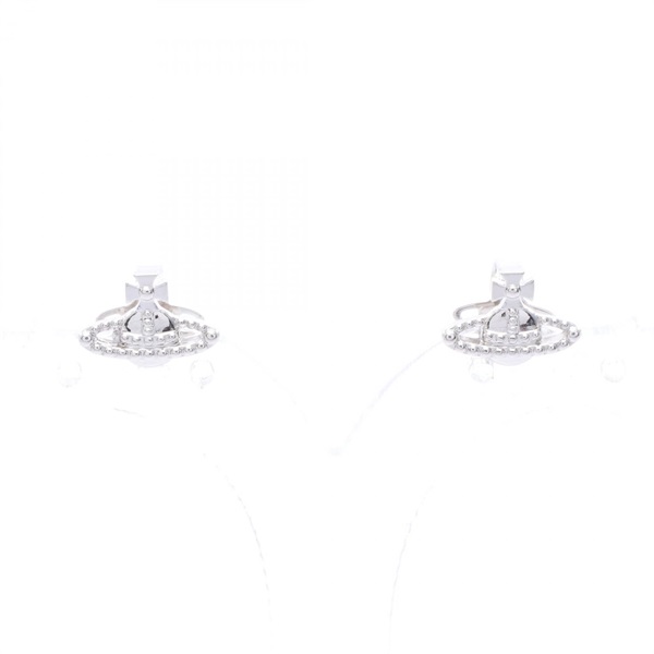 Vivienne Westwood FARAH Orb Pierced earrings Stainless Steel NEW