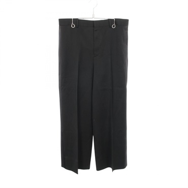 SAINT LAURENT PARIS Side line Pants #48 trousers 706657 wool Black Used mens