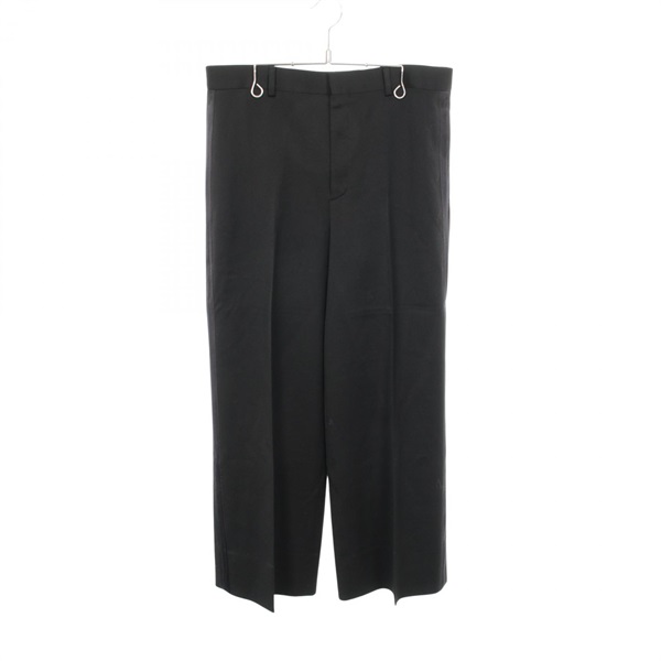 SAINT LAURENT PARIS Side line Pants #48 trousers 706657 wool Black Used mens