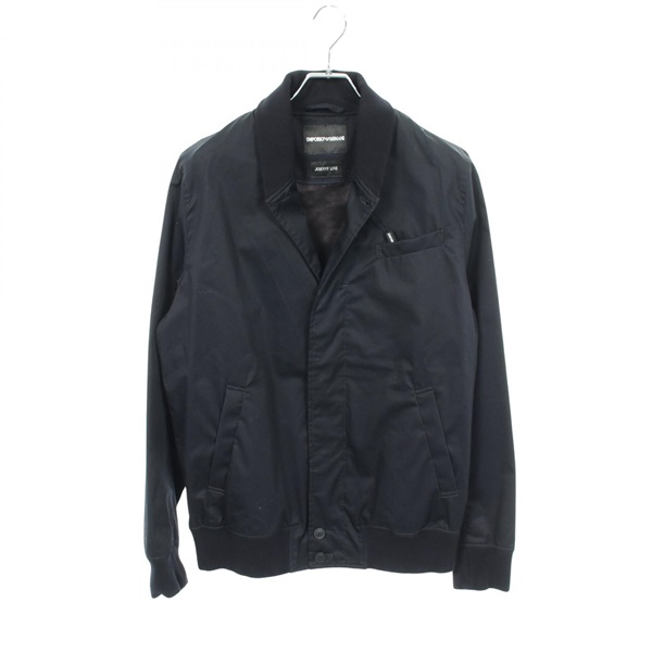 Emporio Armani JOHNNY LINE Blouson L1BLL110 L1410 cotton Navy #50 Used mens