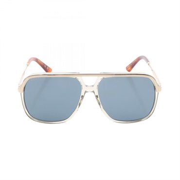 Gucci Sunglasses Eyewear GG0200S 004 Gold Plated Plastic New Unisex GG