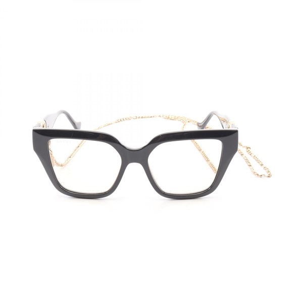 Gucci Chain Sunglasses Eyewear GG1023S 007 Plastic Black New Women GG