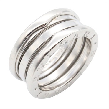 BVLGARI B-zero1 3 bands Ring 18KWG White Gold #50 Used Unisex US Size 5